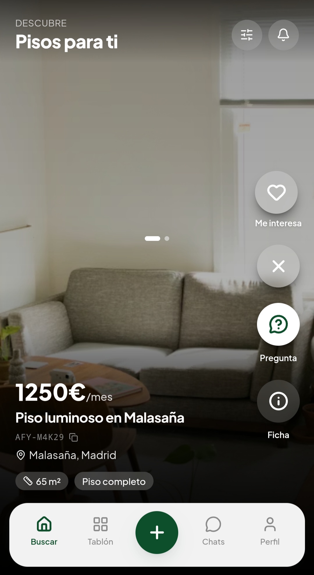 Feed de pisos en Afayhome